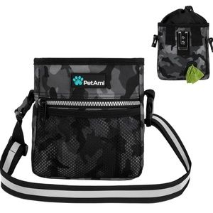 NEW. Dog Walking Bag, Dog Training. Dog Satchel. Camo print. Camouflage